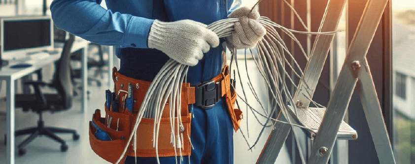 Afribone : cablage informatique